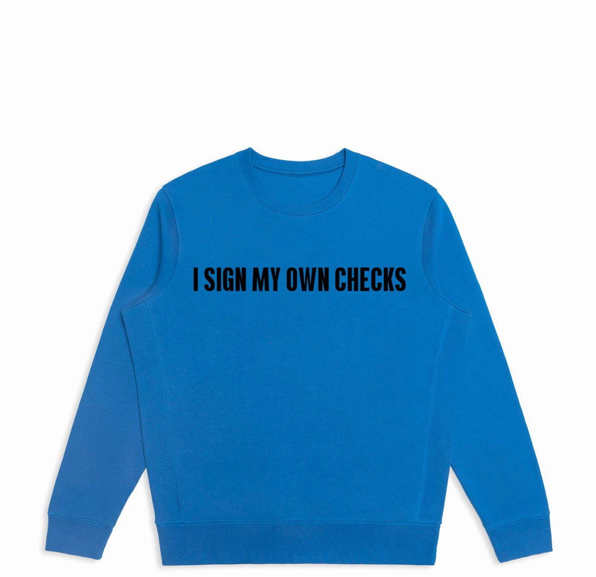 Sovereigns Statement 100 % Organic Cotton Crewneck Sweaters